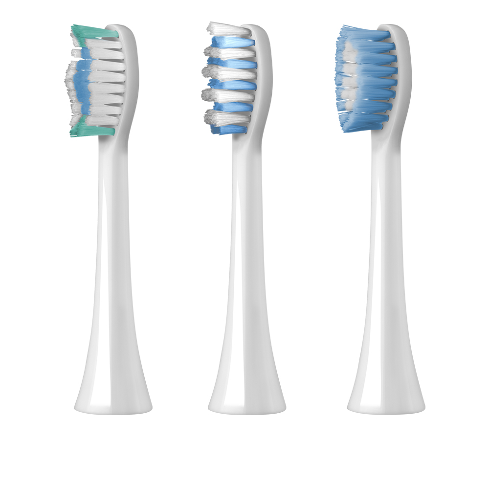 Набор сменных насадок для зубной щетки REDMOND N4703 (белый) набор для чистки зубов многоразовые насадки для чистки зубов