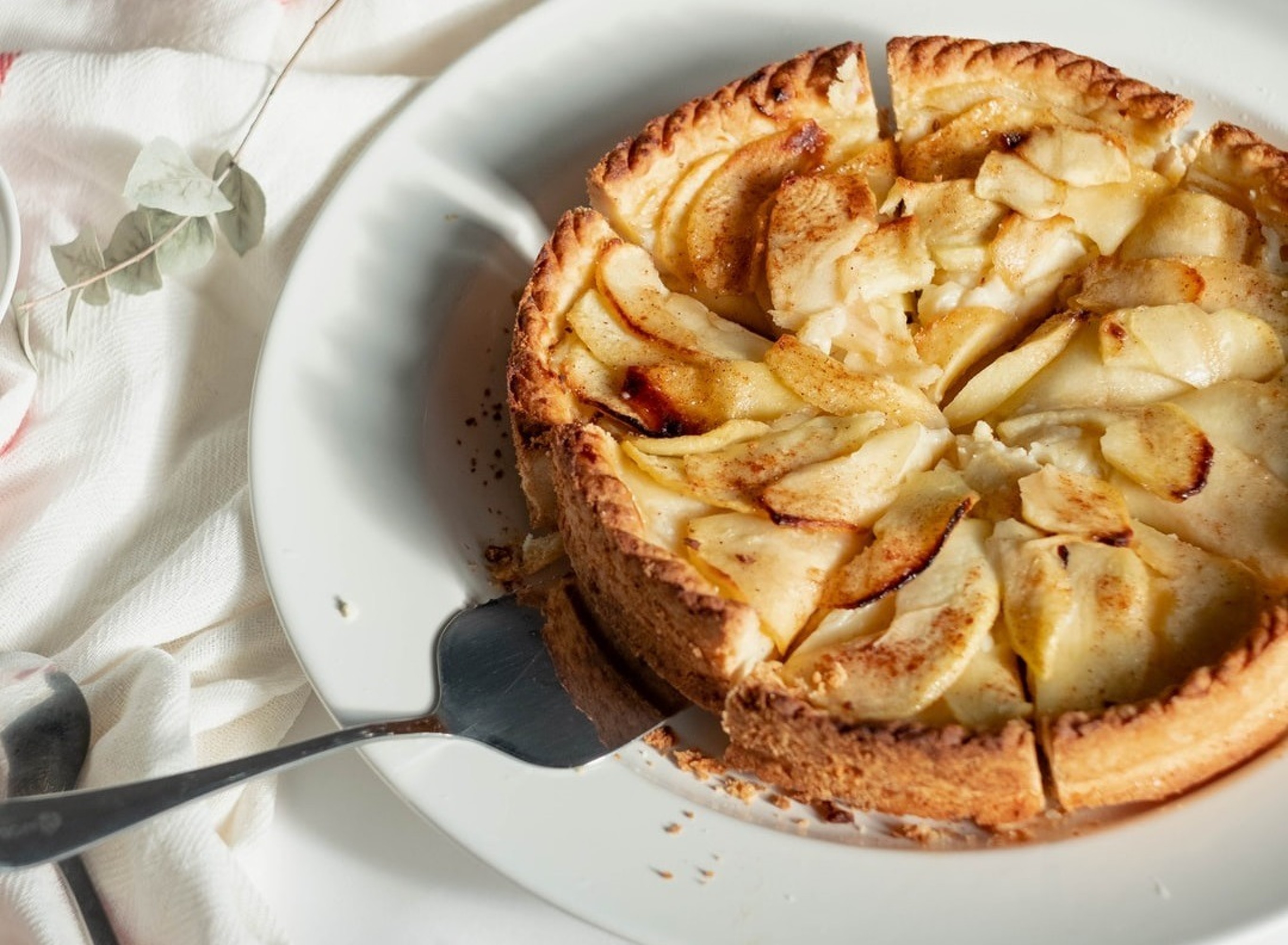 Яблочный пирог в мультиварке – пошаговый рецепт приготовления с фото