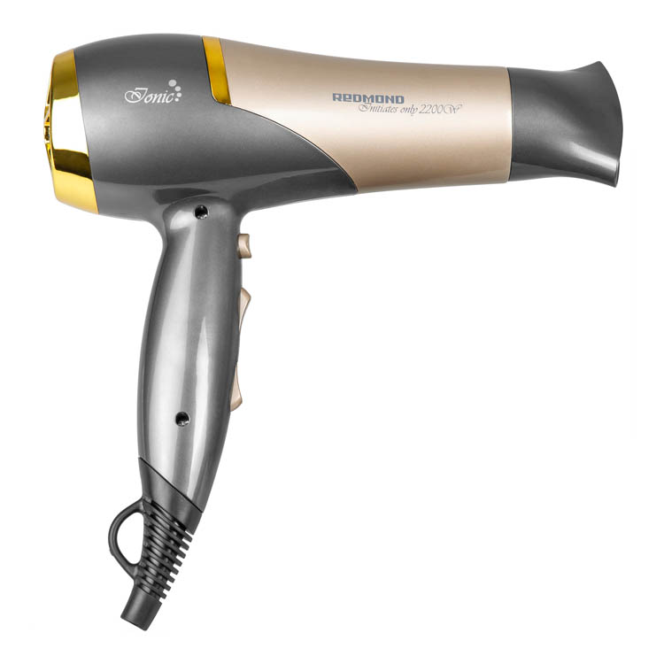Фен REDMOND RF-511 (золотой) - фото 9 - купить в интернет-магазине Редмонд