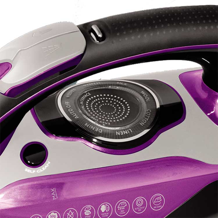 Утюг REDMOND RI-C218 (фиолетовый) - фото 5 - купить в интернет-магазине Редмонд