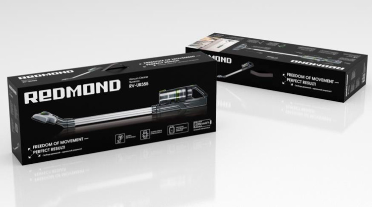 Пылесос вертикальный беспроводной REDMOND RV-UR355 - фото 9 - купить в интернет-магазине Редмонд
