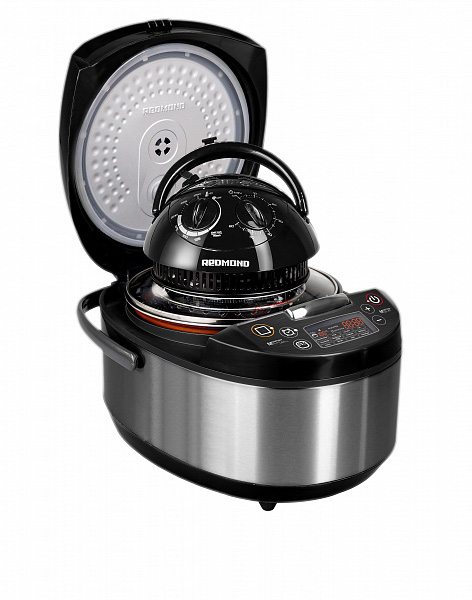 Мультикухня REDMOND RMK-M452 со сковородой, подъемный нагревательный элемент - фото 3 - купить в интернет-магазине Редмонд