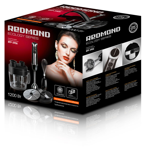 Кухонный комбайн REDMOND RFP-3906 - фото 3 - купить в интернет-магазине Редмонд