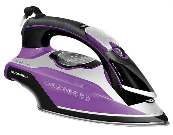 Утюг REDMOND RI-C218 (фиолетовый) - фото 2 - купить в интернет-магазине Редмонд