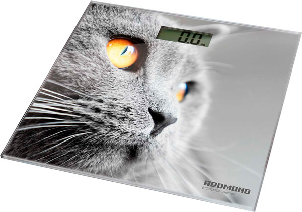 Напольные весы REDMOND RS-735 (кошка) - фото 2 - купить в интернет-магазине Редмонд