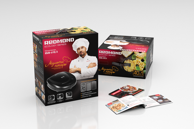 Мультипекарь REDMOND RMB-618/3 - фото 19 - купить в интернет-магазине Редмонд