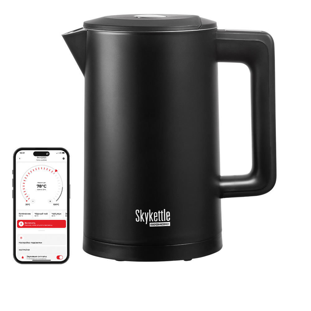 Умный чайник РЕДМОНД SkyKettle KM231S (черный)