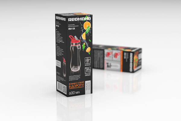 Дорожная бутылка REDMOND RM-04 - фото 2 - купить в интернет-магазине Редмонд