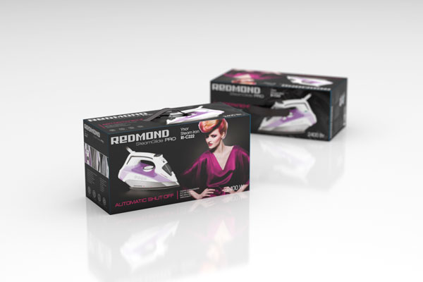 Утюг REDMOND RI-C222-E (фиолетовый) - фото 2 - купить в интернет-магазине Редмонд