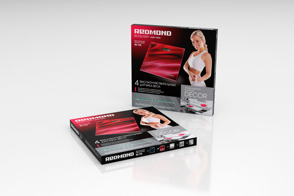 Напольные весы REDMOND RS-735 (ткань) - фото 3 - купить в интернет-магазине Редмонд