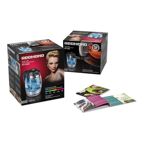 Электрический чайник REDMOND RK-G184D - фото 5 - купить в интернет-магазине Редмонд