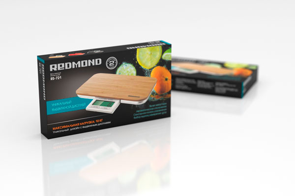 Весы кухонные REDMOND RS-721 (дерево) - фото 2 - купить в интернет-магазине Редмонд