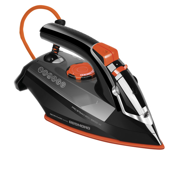 Утюг REDMOND RI-C244 (оранжевый) - фото 2 - купить в интернет-магазине Редмонд