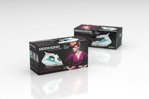 Утюг REDMOND RI-C222-E (голубой) - фото 5 - купить в интернет-магазине Редмонд