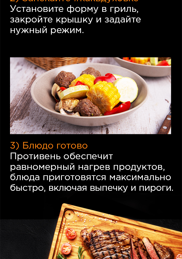 Гриль REDMOND SteakMaster RGM-M821: купить в Москве, СПб, России ...