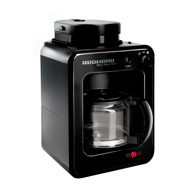 Кофеварка со встроенной кофемолкой REDMOND SkyCoffee M1505S - фото 2 - купить в интернет-магазине Редмонд