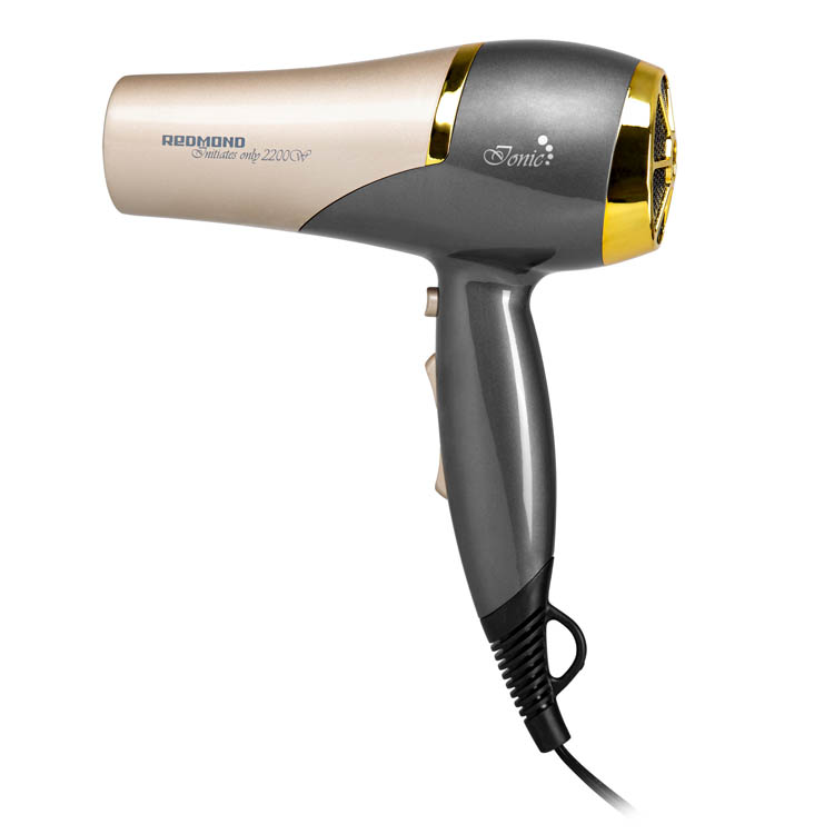 Фен REDMOND RF-511 (золотой) - фото 8 - купить в интернет-магазине Редмонд