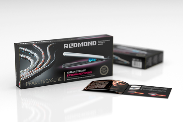 Выпрямитель для волос REDMOND RCI-2310 (белый) - фото 4 - купить в интернет-магазине Редмонд