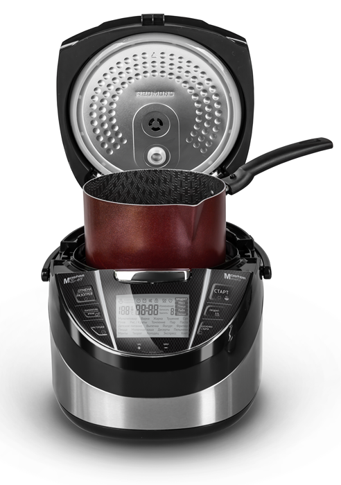 Мультикухня REDMOND RMK-M231 со сковородой, подъемный нагревательный элемент - фото 11 - купить в интернет-магазине Редмонд