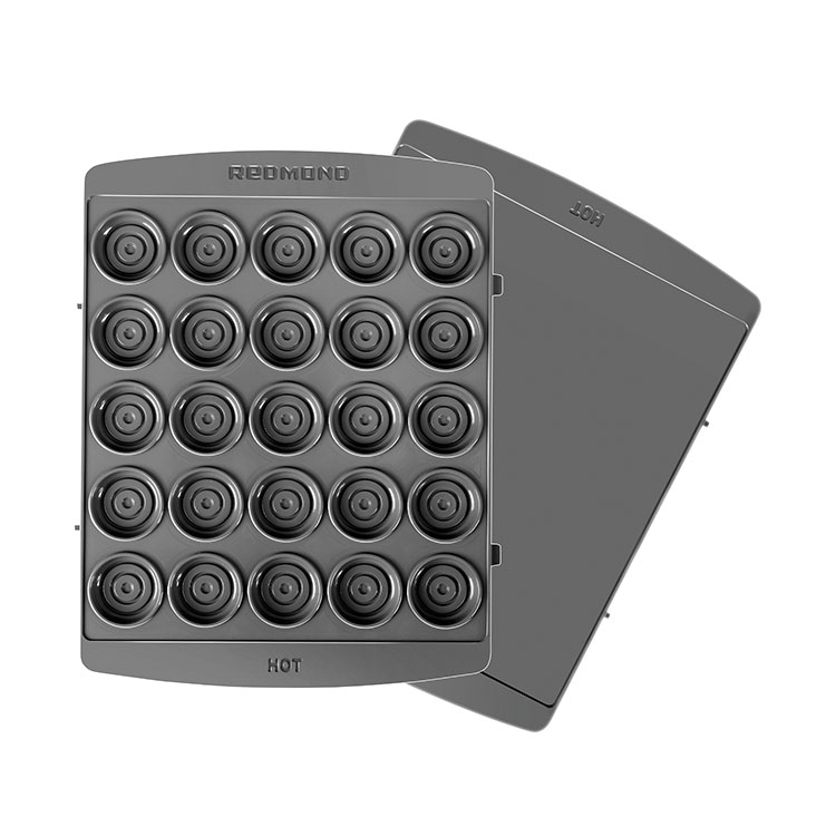 Панель "Шашки" для мультипекаря REDMOND (форма для выпечки печенья и пряников) RAMB-143 - фото 2 - купить в интернет-магазине Редмонд