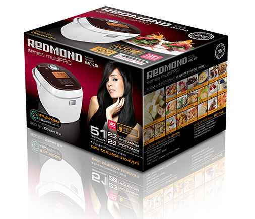 Мультиварка REDMOND RMC-210 - фото 3 - купить в интернет-магазине Редмонд