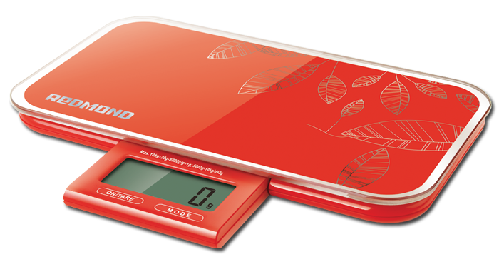 Весы кухонные REDMOND RS-721 (красный) - фото - купить в интернет-магазине Редмонд