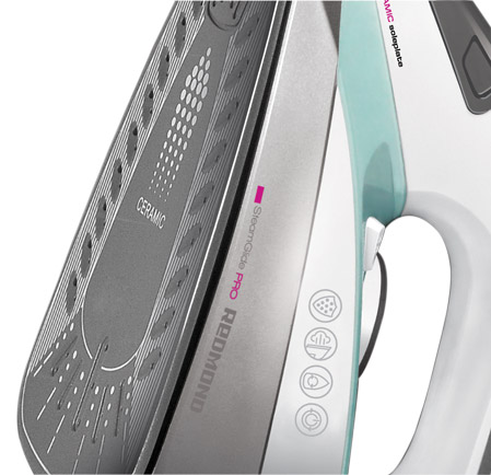 Утюг REDMOND RI-C222-E (голубой) - фото 4 - купить в интернет-магазине Редмонд