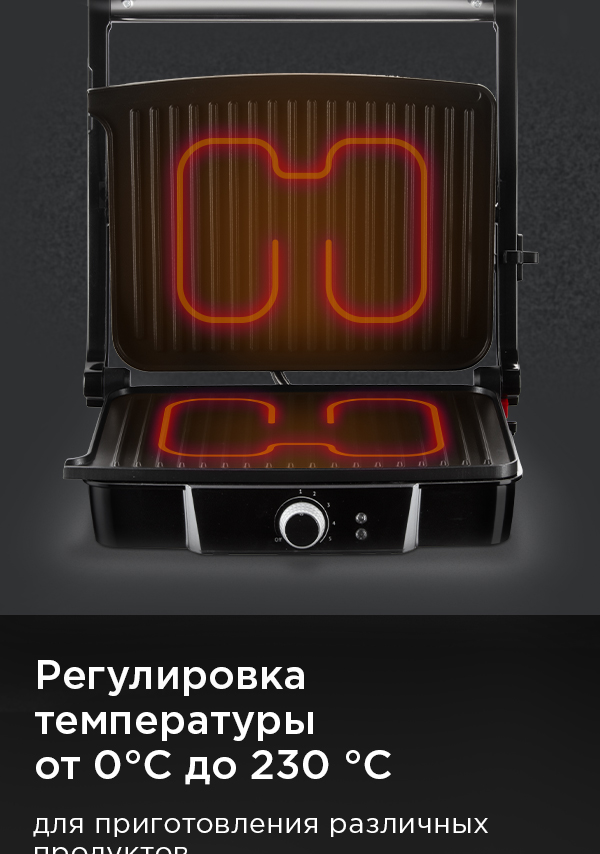 Гриль-духовка РЕДМОНД SteakMaster RGM-M808P: купить в Москве, СПб ...