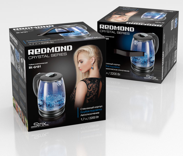Электрический чайник REDMOND RK-G181 - фото 13 - купить в интернет-магазине Редмонд