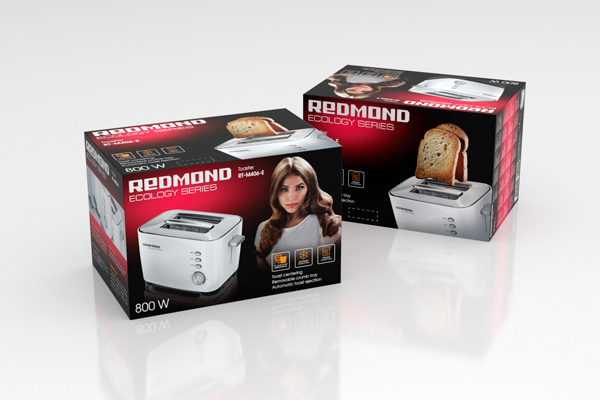 Тостер REDMOND RT-M406-E - фото 2 - купить в интернет-магазине Редмонд