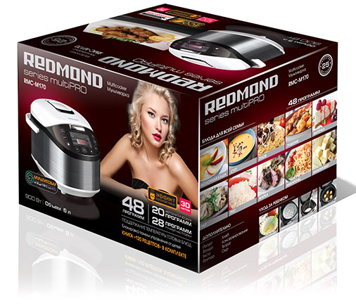 Мультиварка REDMOND RMC-M170 - фото 13 - купить в интернет-магазине Редмонд