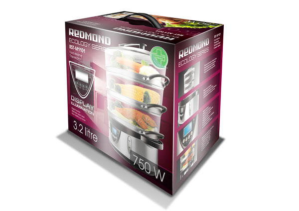 Пароварка REDMOND RST-M1101 - фото 2 - купить в интернет-магазине Редмонд