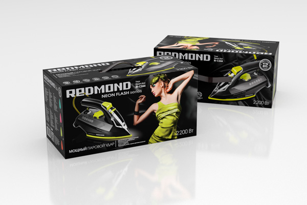 Утюг REDMOND RI-C244 (желтый) - фото 8 - купить в интернет-магазине Редмонд