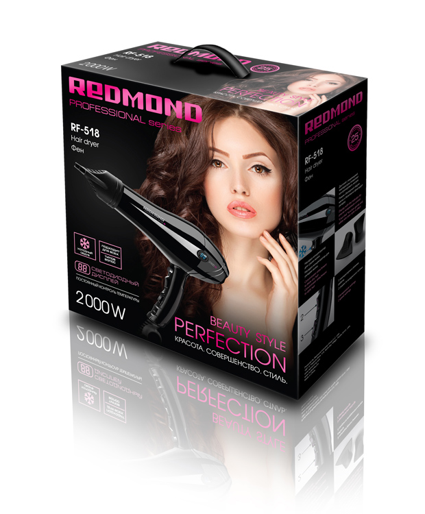 Фен REDMOND RF-518 - фото 6 - купить в интернет-магазине Редмонд