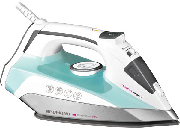 Утюг REDMOND RI-C222-E (голубой) - фото 2 - купить в интернет-магазине Редмонд