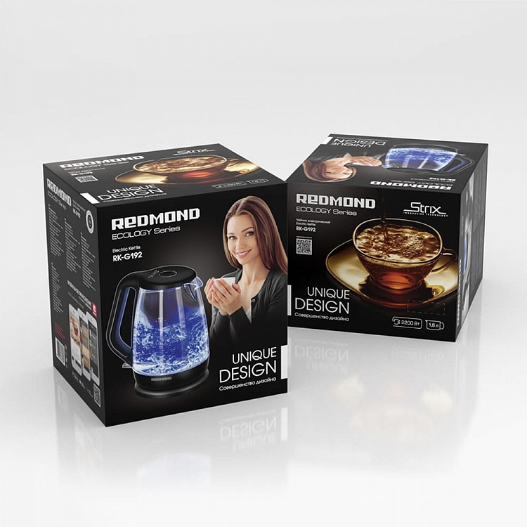 Электрический чайник REDMOND RK-G192 - фото 10 - купить в интернет-магазине Редмонд