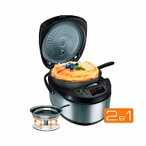 Мультикухня REDMOND RMK-M451 со сковородой, подъемный нагревательный элемент, изображение, фото