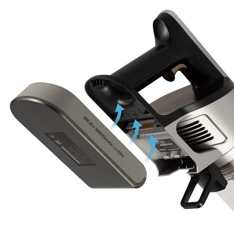 Пылесос вертикальный беспроводной REDMOND RV-UR379 - фото 3 - купить в интернет-магазине Редмонд