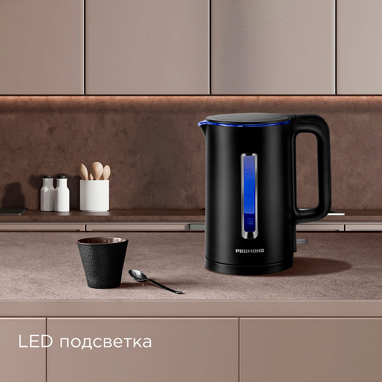 Электрический чайник РЕДМОНД KG254 (черный) - фото 6 - купить в интернет-магазине Редмонд