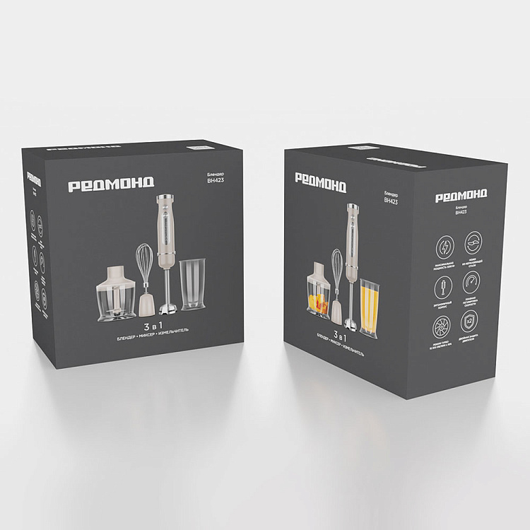 Блендер РЕДМОНД BH423 (бежевый) - фото 11 - купить в интернет-магазине Редмонд