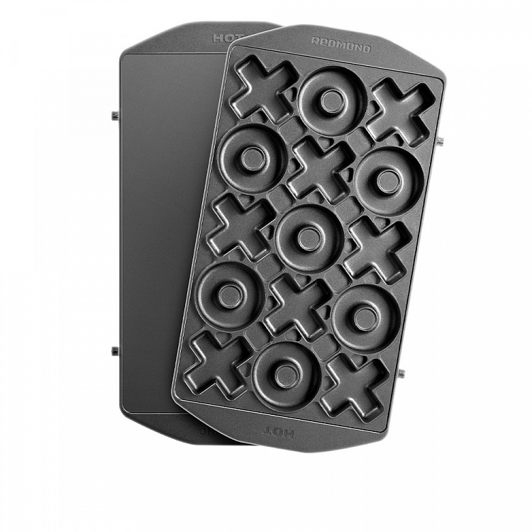 Панель "Крестики-нолики" для мультипекаря REDMOND (форма для выпечки печенья и пряников) RAMB-44 - фото 2 - купить в интернет-магазине Редмонд