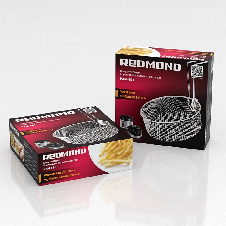 Корзина для жарки во фритюре REDMOND RAM-FB1 - фото 2 - купить в интернет-магазине Редмонд