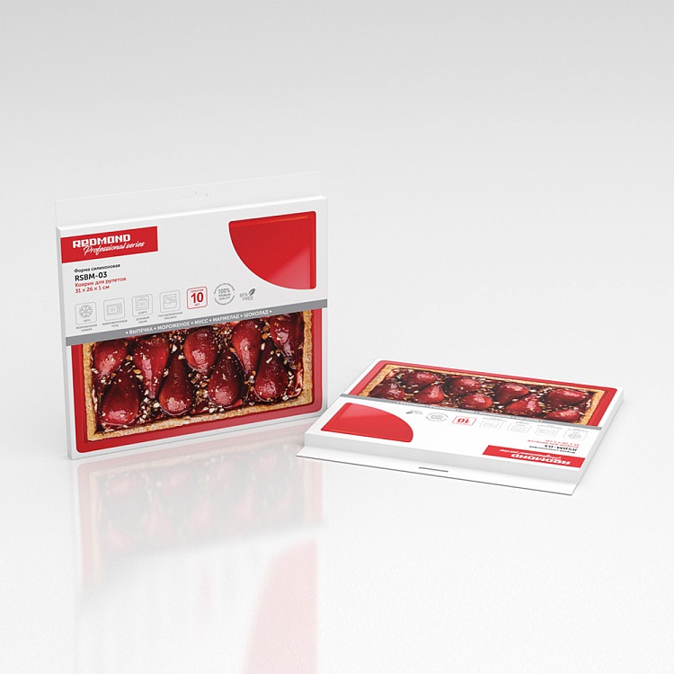 Силиконовый коврик для рулетов REDMOND RSBM-03 - фото 9 - купить в интернет-магазине Редмонд