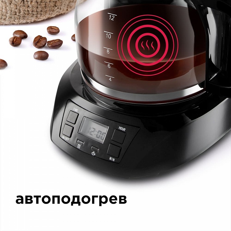 Кофеварка REDMOND RCM-1510 - фото 4 - купить в интернет-магазине Редмонд