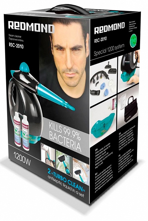 Пароочиститель REDMOND RSC-2010 - фото 3 - купить в интернет-магазине Редмонд