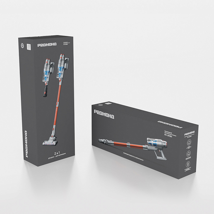 Пылесос вертикальный беспроводной РЕДМОНД RV-UR361 - фото 11 - купить в интернет-магазине Редмонд