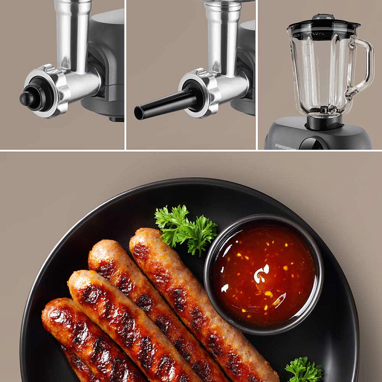 Кухонная машина РЕДМОНД FM615 (серый) - фото 11 - купить в интернет-магазине Редмонд