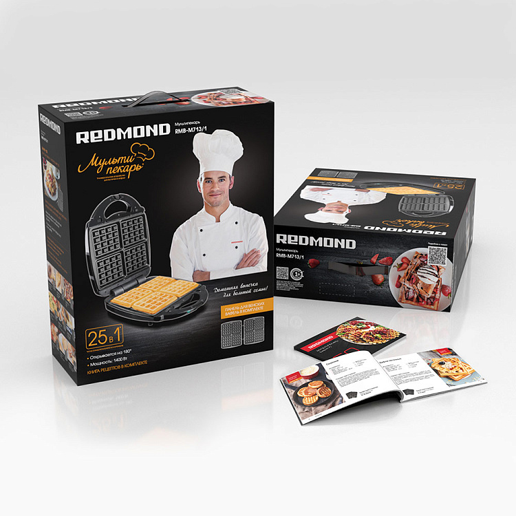 Мультипекарь REDMOND RMB-M713/1 PRO: купить в Москве, СПб, России ...
