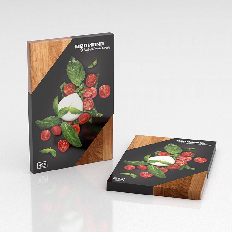 Разделочная доска из дуба REDMOND RCB-W6005 200х300х18 мм - фото 3 - купить в интернет-магазине Редмонд
