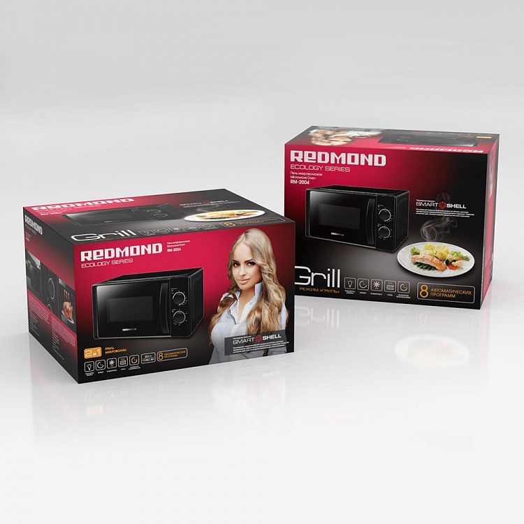 Микроволновая печь REDMOND RM-2004 - фото 8 - купить в интернет-магазине Редмонд